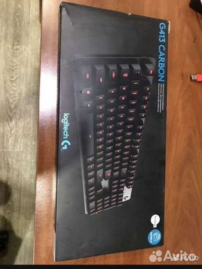 Клавиатура Logitech G413 carbon