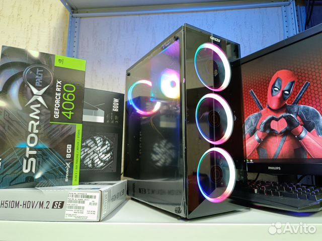 Игровые пк Core i5 13400F, RTX 2060, 4070, RTX3060 купить в Краснодаре ...