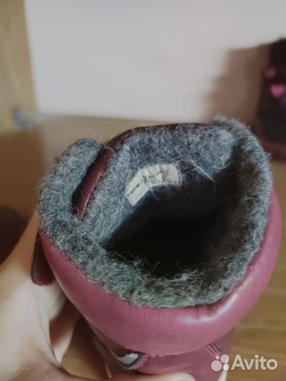 Ботинки зимние для девочки 28 размер