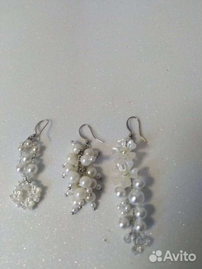 Серьги ручная работа