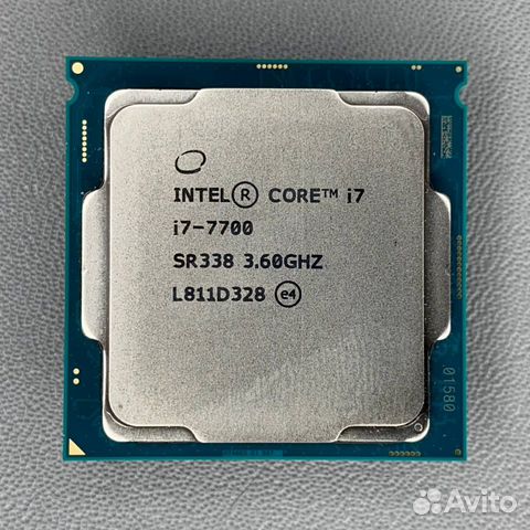 Процессор Intel Core i7-7700 LGA1151, 4 x 3.6Ghz