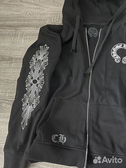 Зип худи chrome hearts