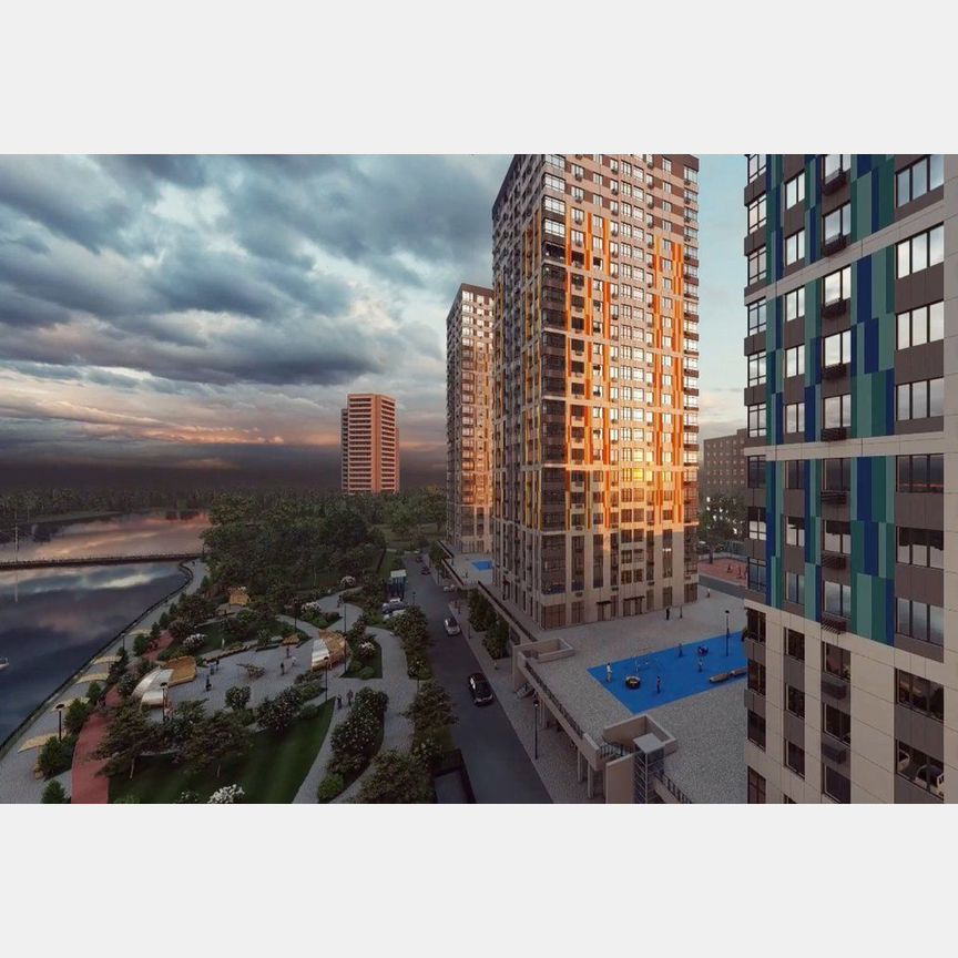 Квартира-студия, 31,1 м², 6/23 эт.