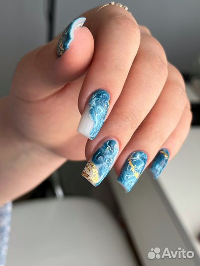 Комбинированный маникюр