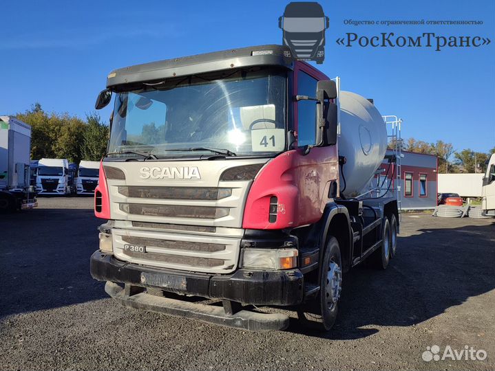 Автобетоносмеситель Scania P400, 2012