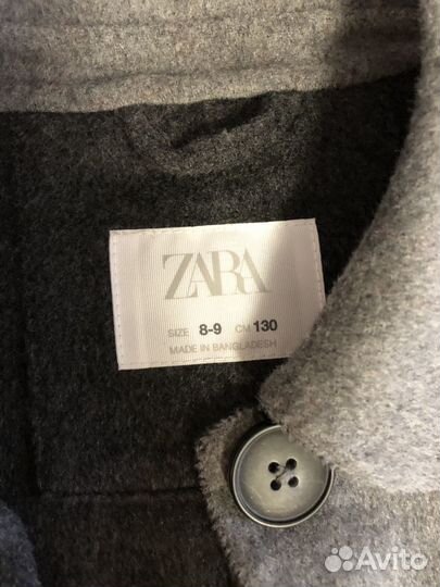 Пиджак пальто новый zara для девочки 130