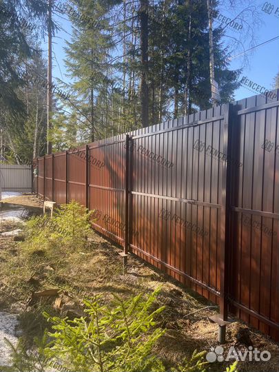 Забор на участок