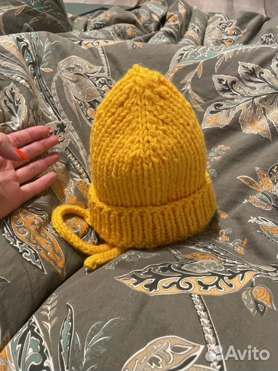Теплая шапочка