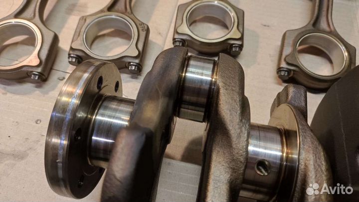 Коленвал с шатунами для bmw n13b16