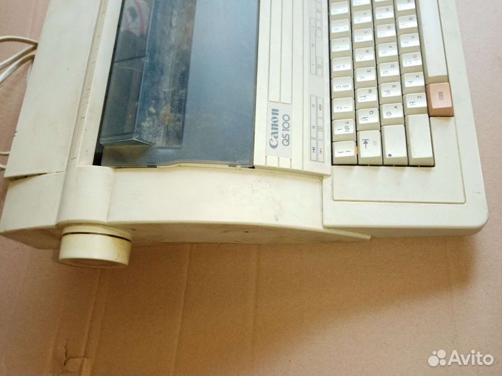 Печатная машинка canon qs100