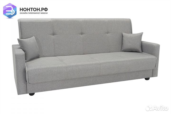 Диван книжка Прайм серый