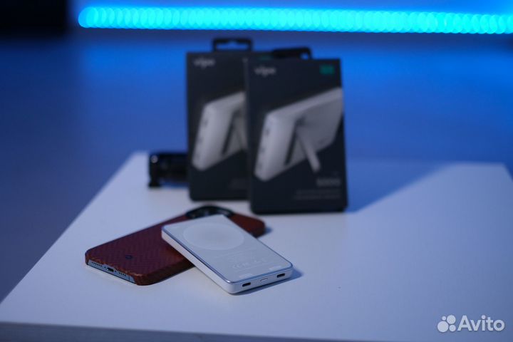 Powerbank для iPhone c MagSafe 5000mAh 2 разъема