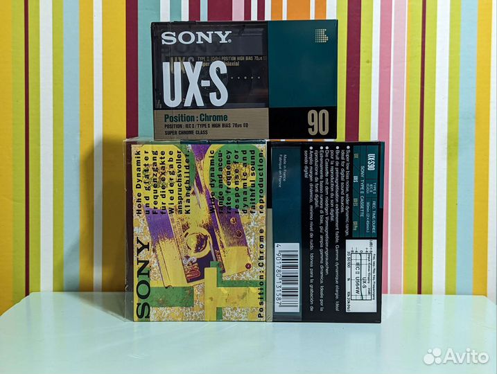 Аудиокассеты из блока TDK Sony Hitachi JVC Basf