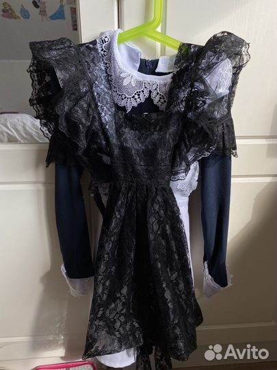 Школьная форма для девочки 128 синяя