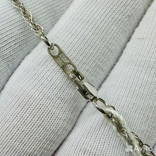 Цепь Кордовая (0.35) нц 22-029Ю-3, серебро 925, ве