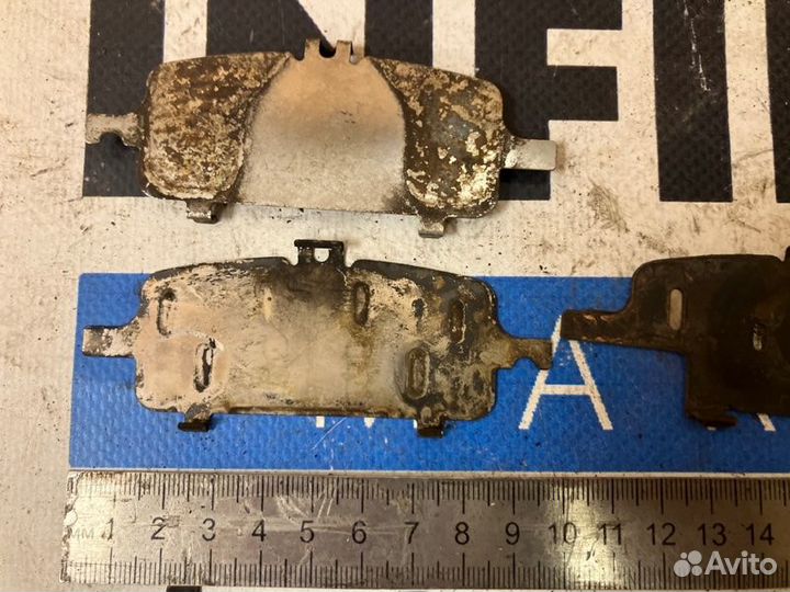 Пластины антискрипные комплект Infiniti