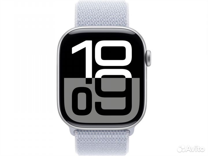 Watch S10, 42 мм, Silver, с Blue Cloud Sport Loop