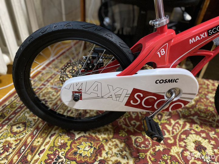 Велосипед maxiscoo Cosmic Стандарт 18” Красный