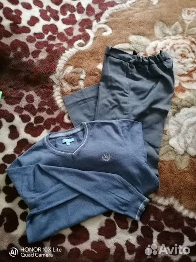 Школьная форма для мальчика серая 146