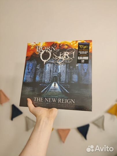 Born Of Osiris The New Reign винил цветной