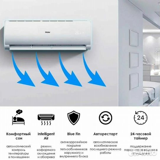 Сплит- система Haier с доставкой