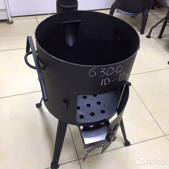 Учаг для казана 10 -12 литров с трубой и зольником