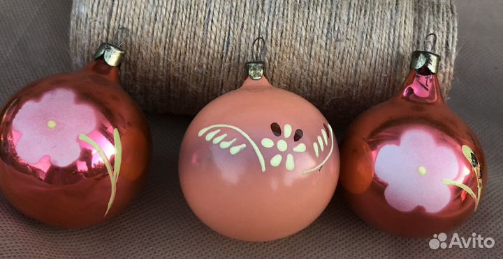 Советские елочные игрушки