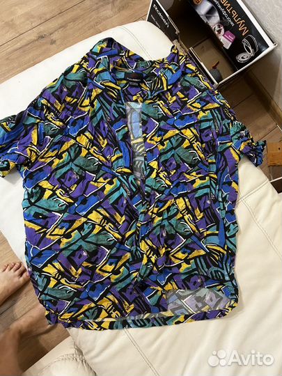 Рубашка мужская с интересным дизайном Xl -L