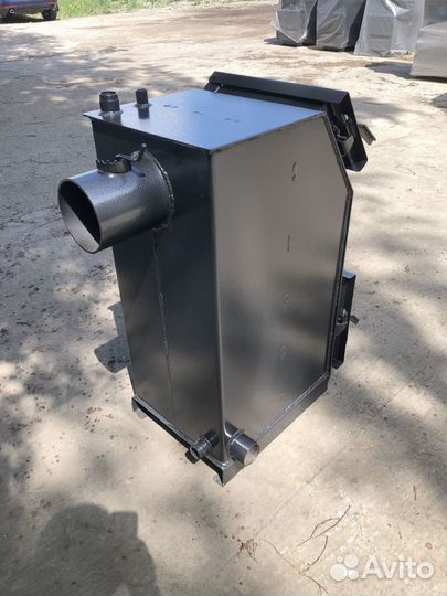 Твердотопливный котёл с увеличенной топкой