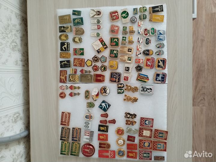 Значки ссср,спорт,олимпиада80