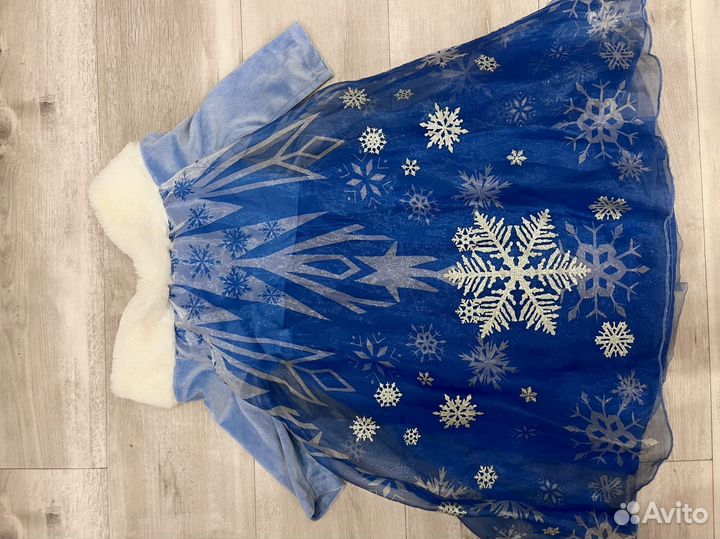 Платье нарядное Эльзы 3-4 года H&M