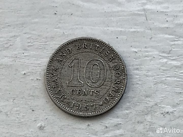 Монеты 6 и 3 пенс + 1 цент, Родезия и Ньясаленд