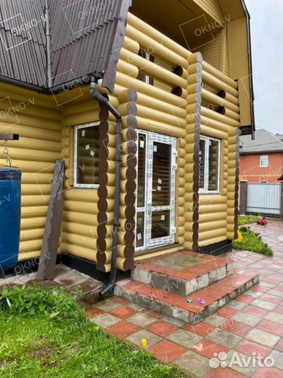 Пластиковые входные двери