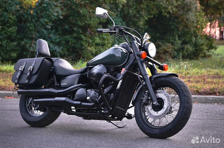 Honda VT 750 Shadow Phantom (C2B) Adventure Green