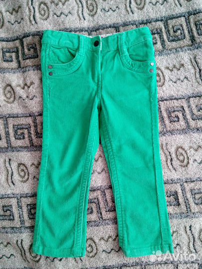 Брюки вельветовые sOliver р.92-98