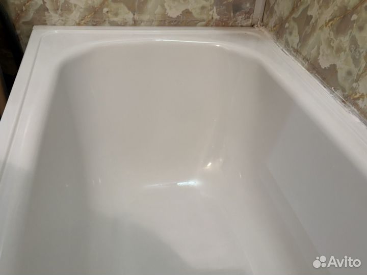 Ванная стальная белая 160 на 70см бу