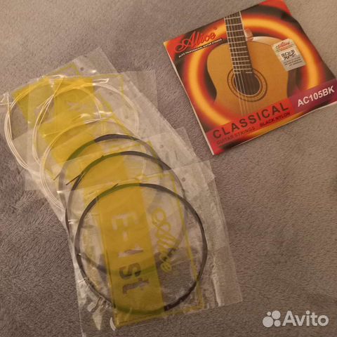 Новые струны для гитары