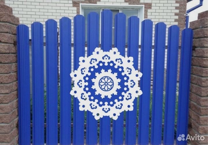 Узор металлический резной