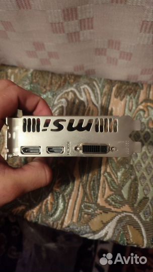 Видеокарта 4gb geforce gtx 1050 ti msi 4g oc