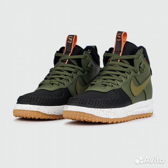 Кроссовки Nike Lunar Force 1 Duckboot Green / Blac