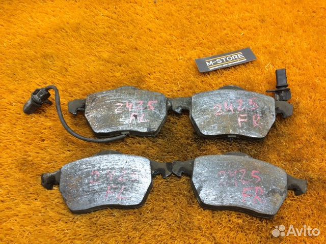 Колодки тормозные передние Audi A4 B7/8E ALT 2007