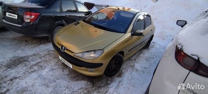 Peugeot 206 1.4 AT, 2003, 180 000 км