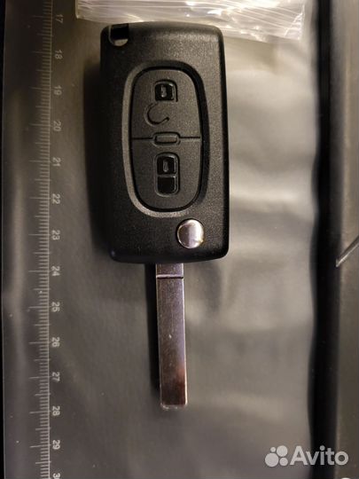 Ключ peugeot/citroen