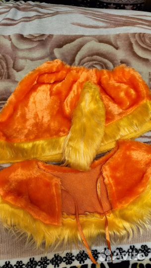 Костюм лисички на девочку размер 92 98