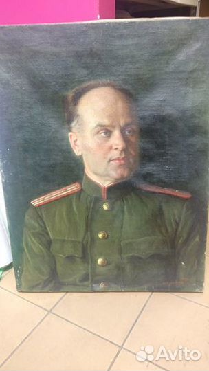 Портрет майора.Автор Ф.П.Нестеров