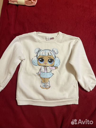 Толстовка для девочки 116 122