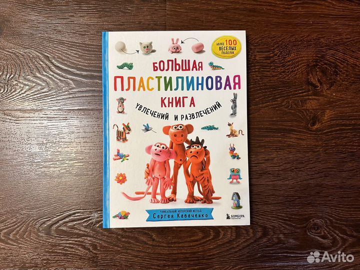 Большая пластилиновая книга Новая