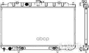 Радиатор nissan Almera N16E 1.8 00