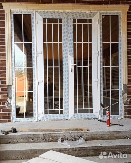 Пластиковые окна, двери и витражи