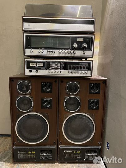 Акустическая система Radiotehnika и колонки S-90